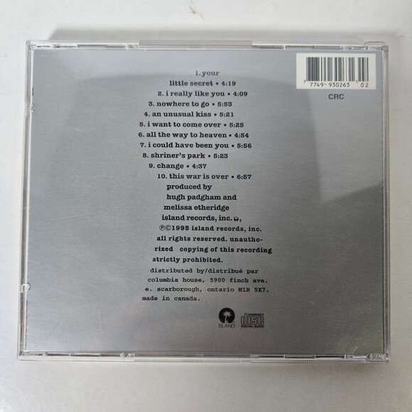 Melissa Etheridge CD. Bundle any 3 cd's with this title for only $12.00 - Picture 2 of 3